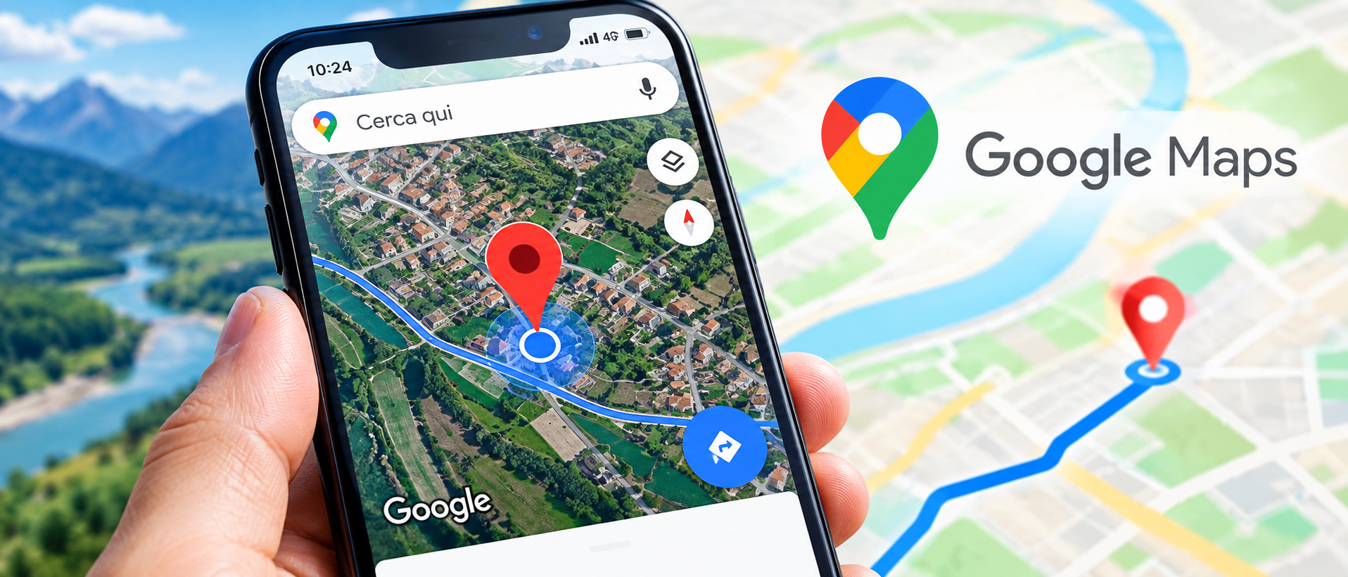 Mappa e posizione sullo smartphone